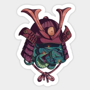 Samurai Snakes Sticker